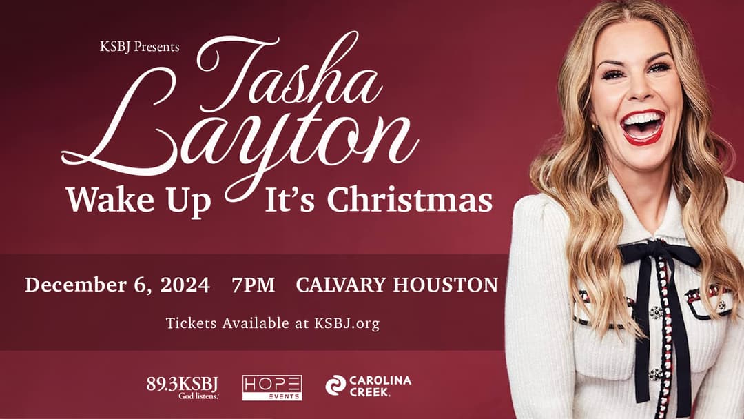 KSBJ presents: Tasha Layton Wake up It's Christmas