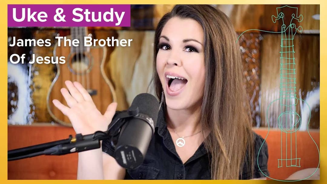 Ep 01: Meet Kathleen Carnali and James the brother of Jesus // Uke & Study with Kathleen Carnali