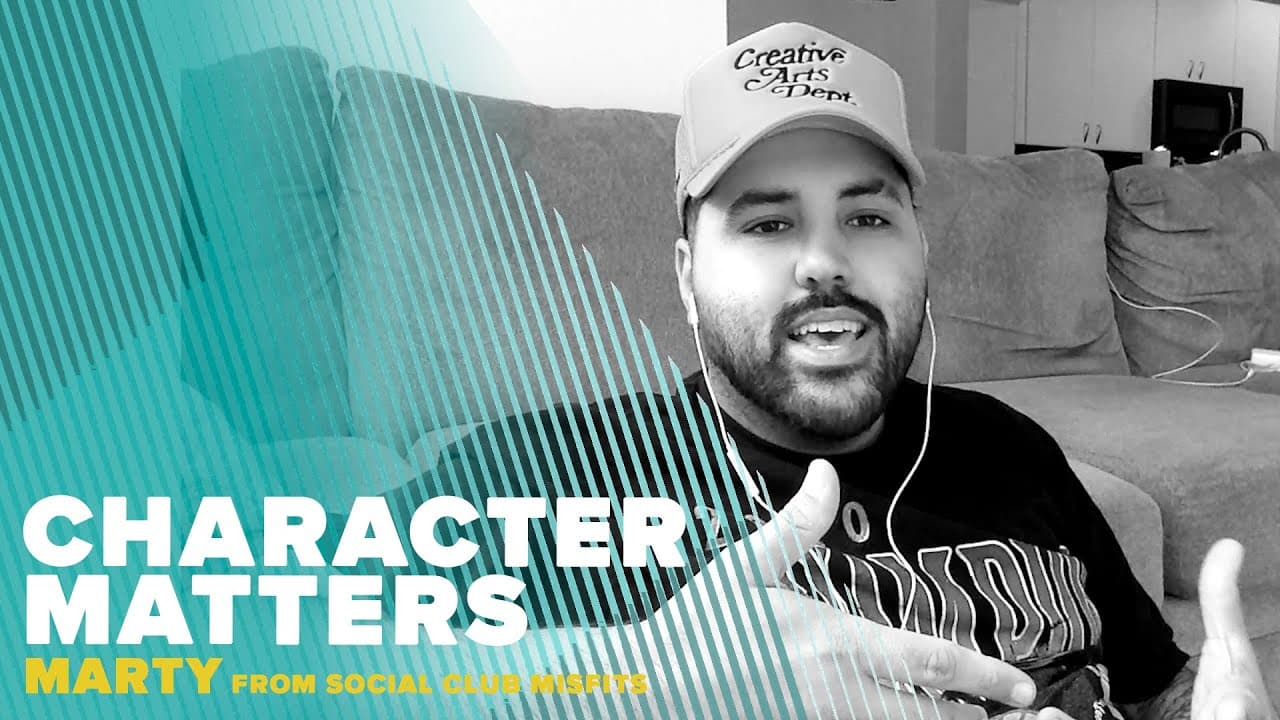 Character Matters with Marty from Social Club Misfits