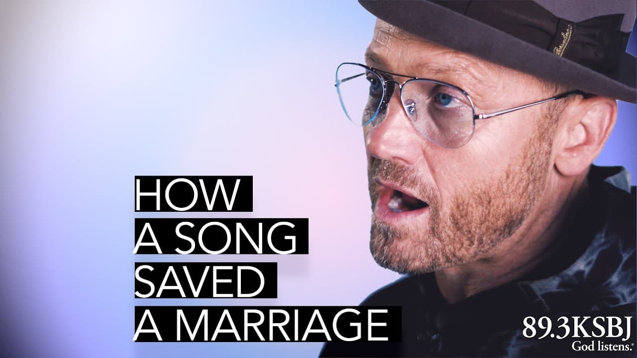 How a Song Saved a Marriage – tobyMac