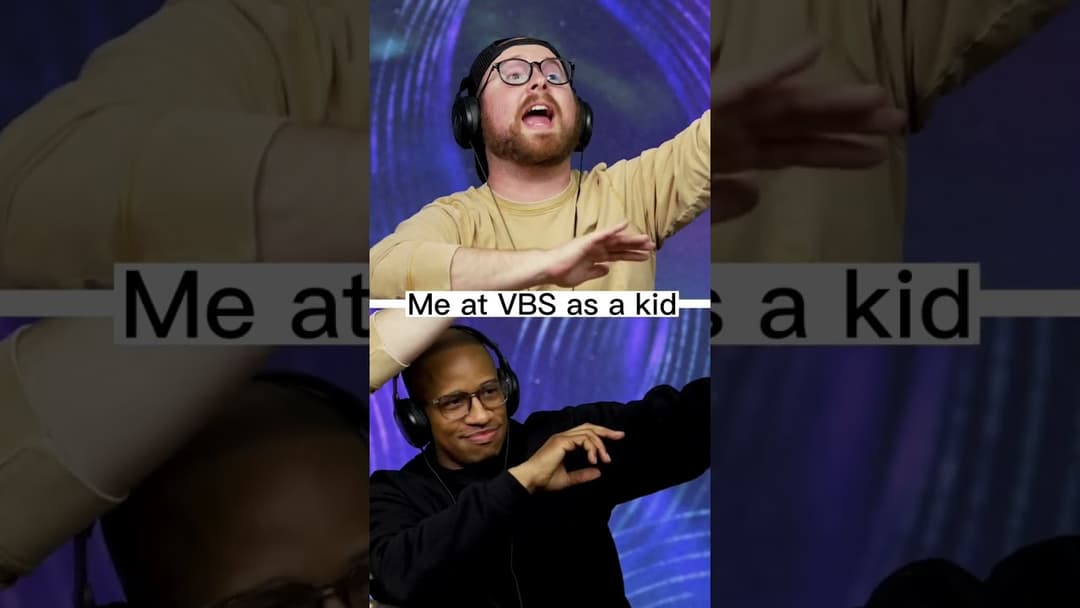 Me at VBS as a Kid