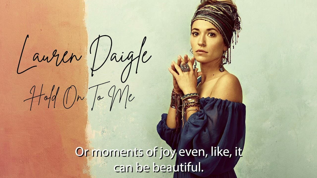 What Lauren Daigle thinks of when she sings