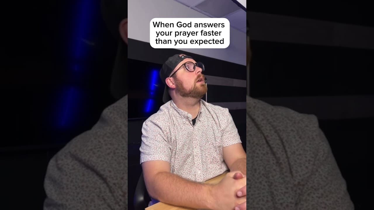 When God Answers Your Prayer Faster Than Expected