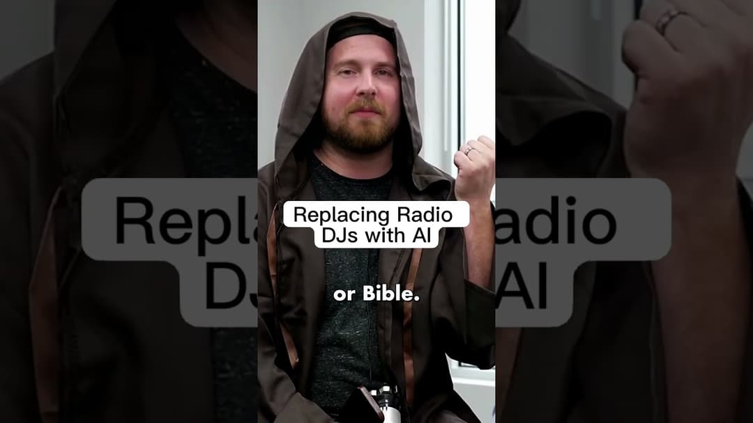 Replacing Radio DJs with AI