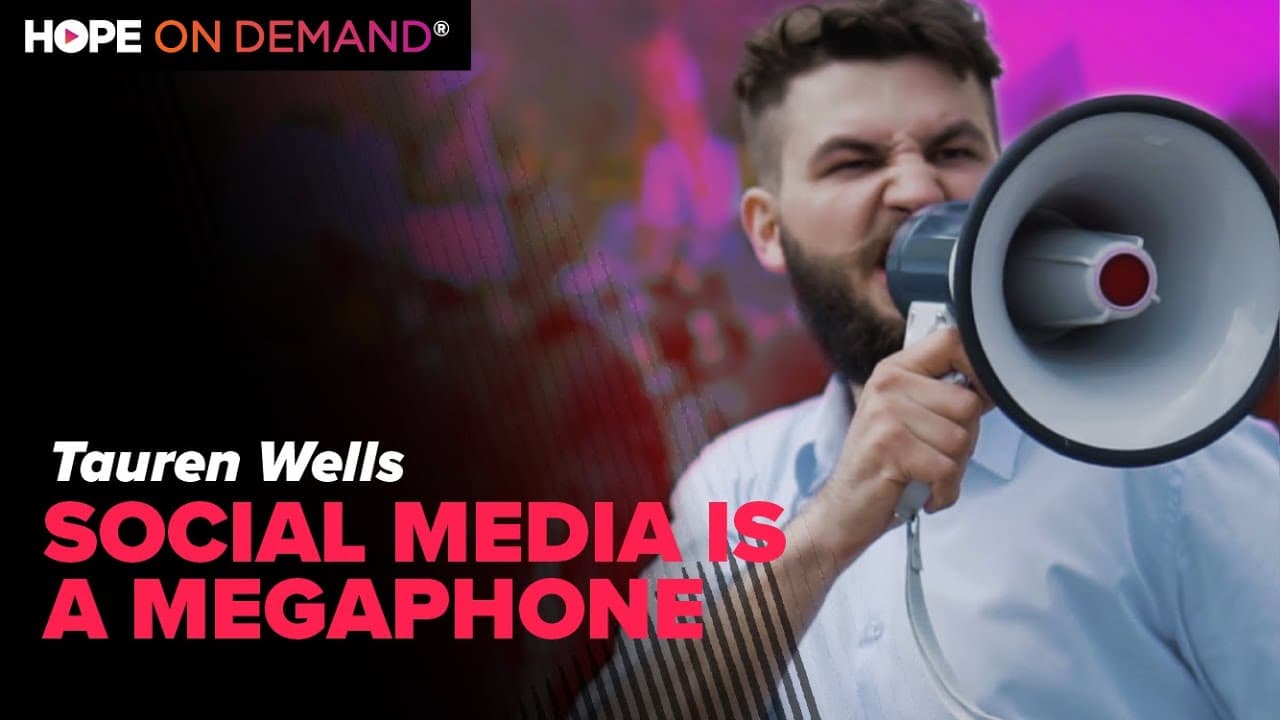 Social Media Has Given Everyone A Megaphone – Tauren Wells