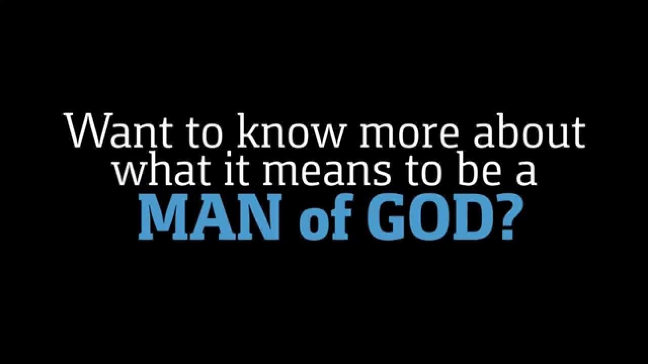 What does it mean to be a MAN?