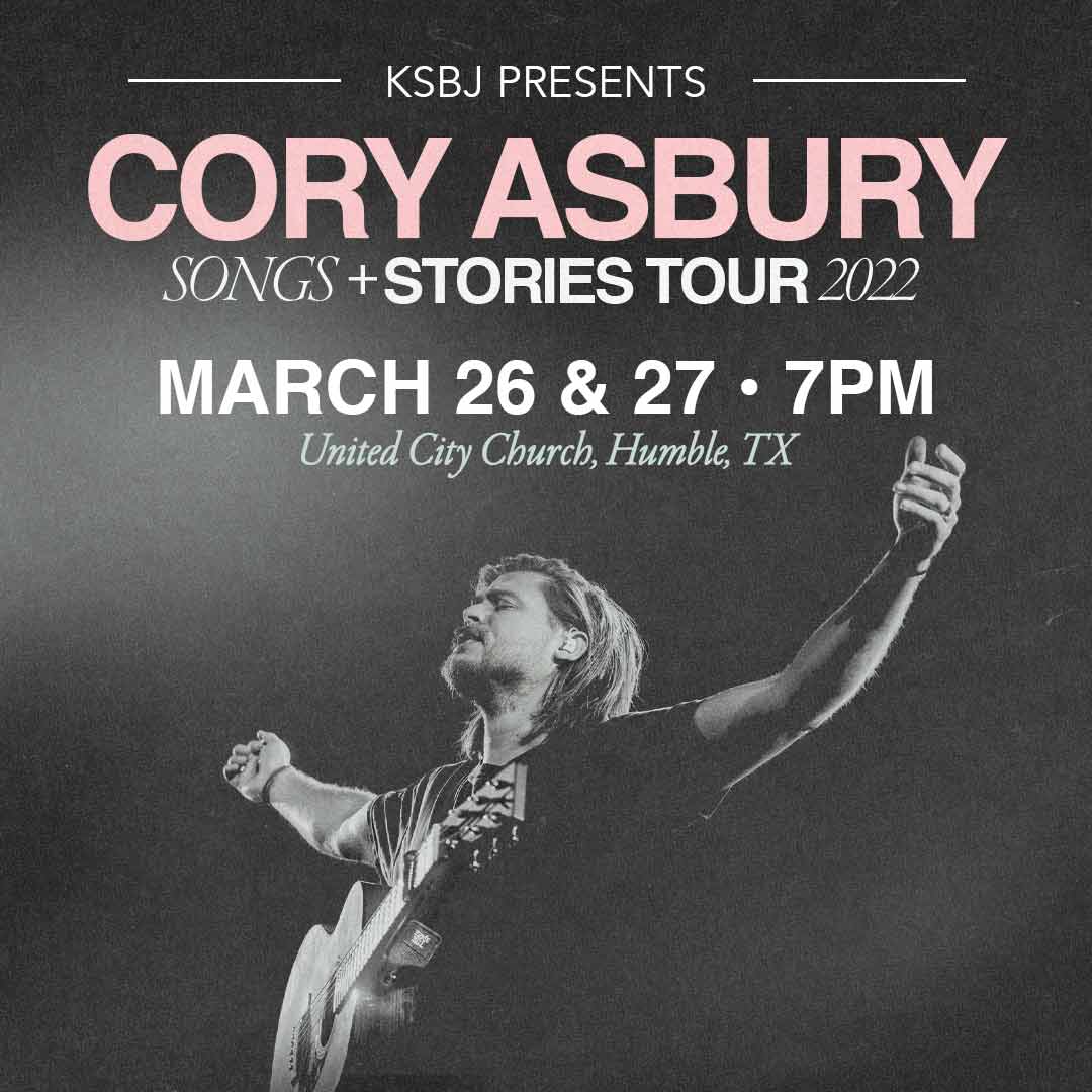 KSBJ Presents Cory Asbury “Songs & Stories Tour” featuring Lakewood