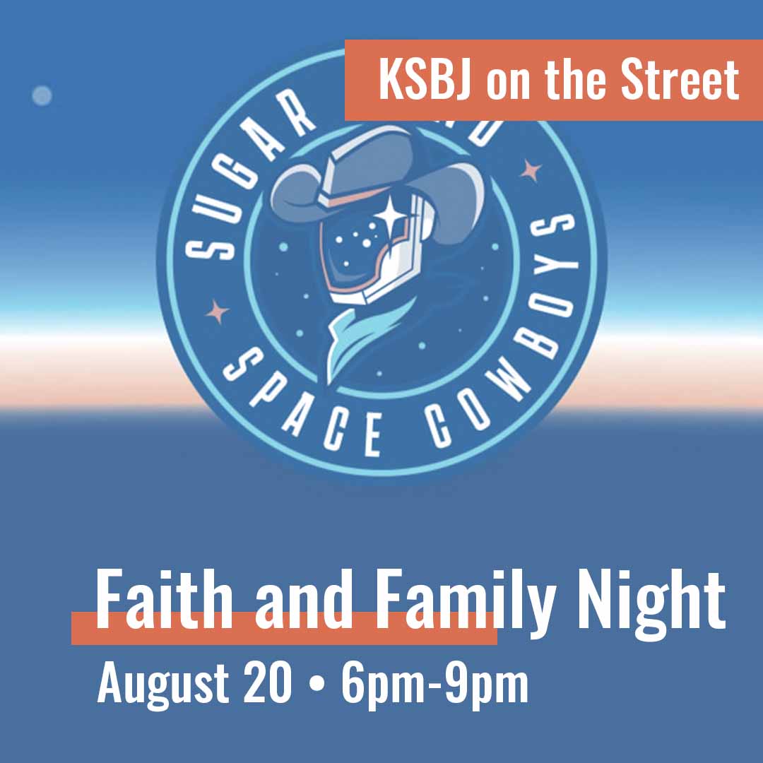 KSBJ on the Street - Space Cowboys Faith & Family Night